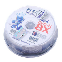Mini DVD-R 8X 1.46GB 30-Min DVD Writable (10-Disc) 
