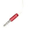 In-Ear Stereo Earbuds (3.5mm Metallic Red)